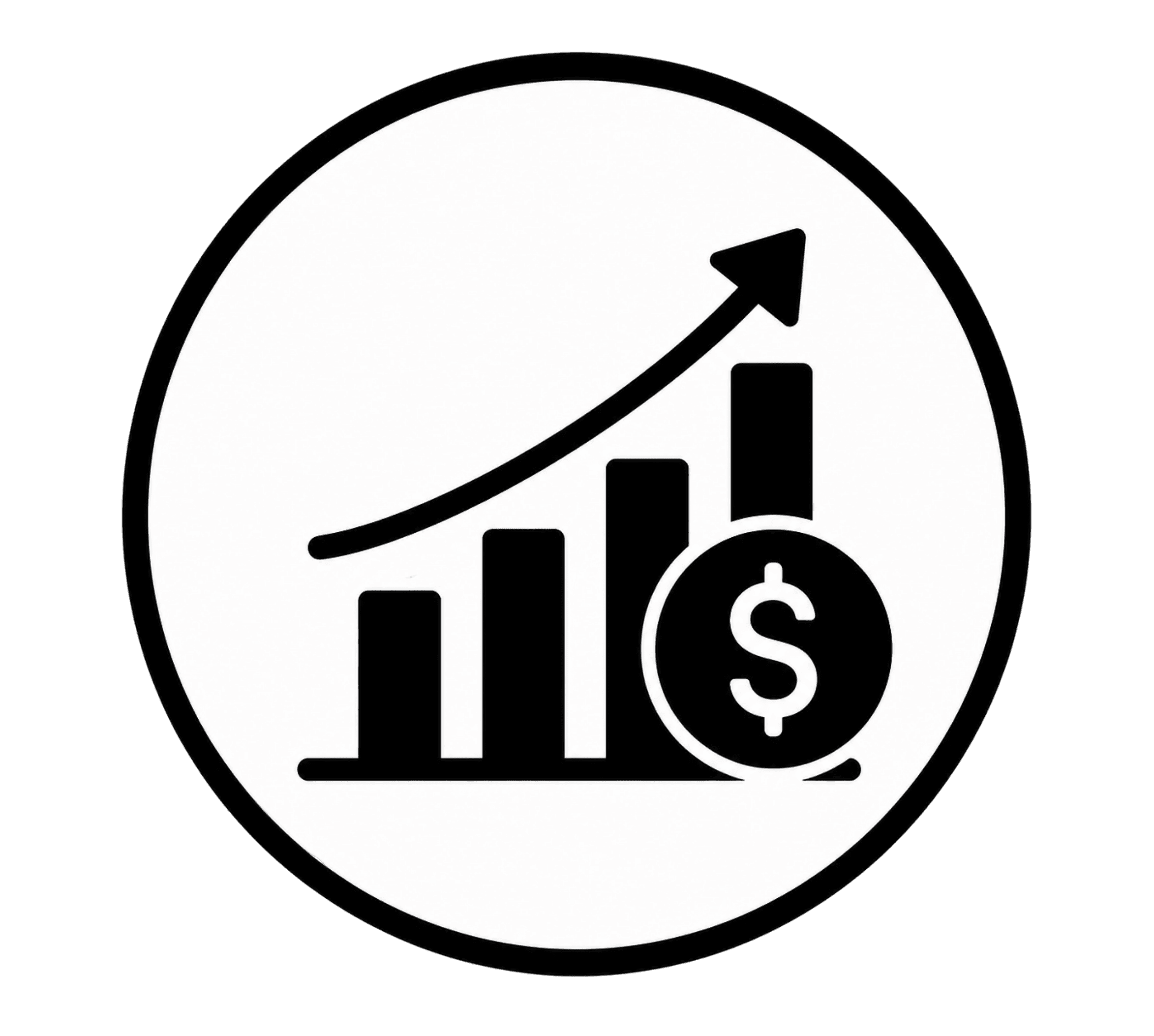 Performance-driven pay icon