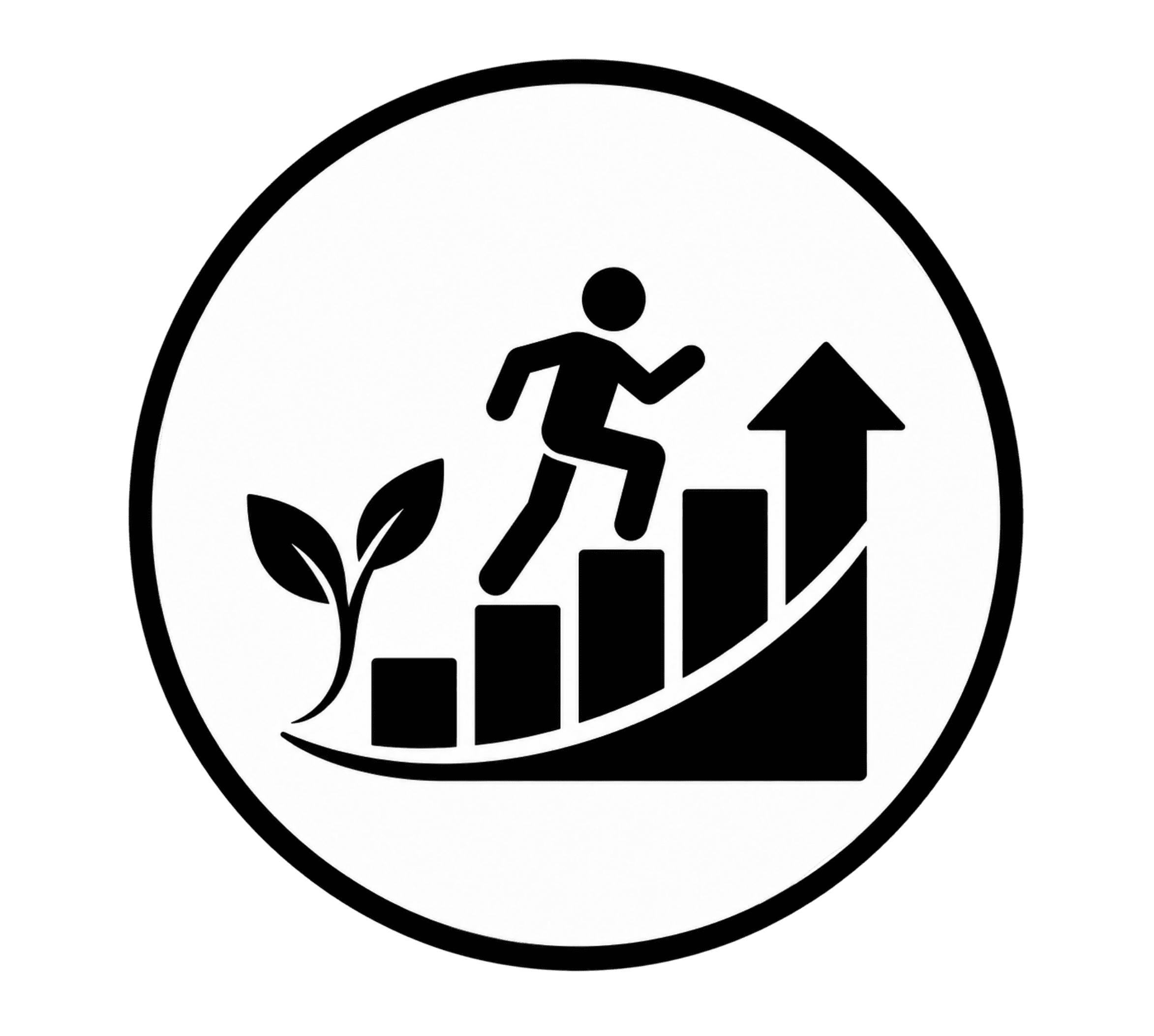 Relentless personal growth icon
