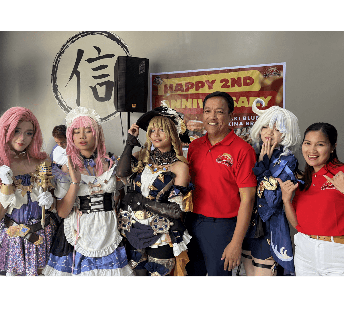 JAZA Media team celebrating Yaki-Yaki's 2nd anniversary